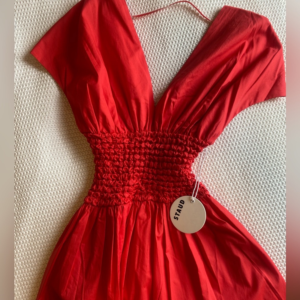 Staud Jackson Midi Dress